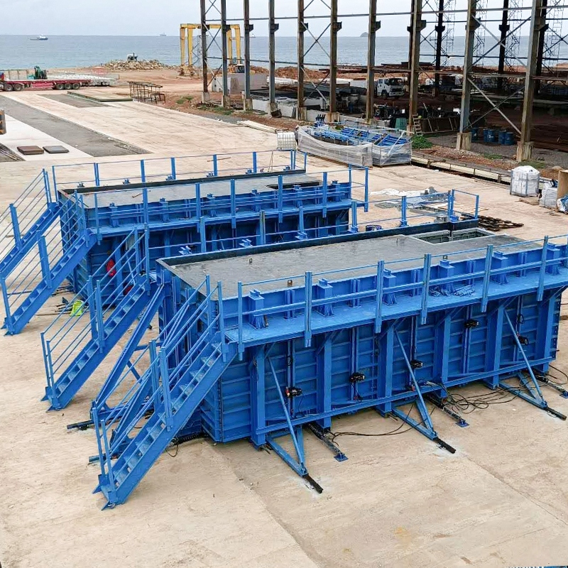 Применение форм для сборных домов из ППВХ