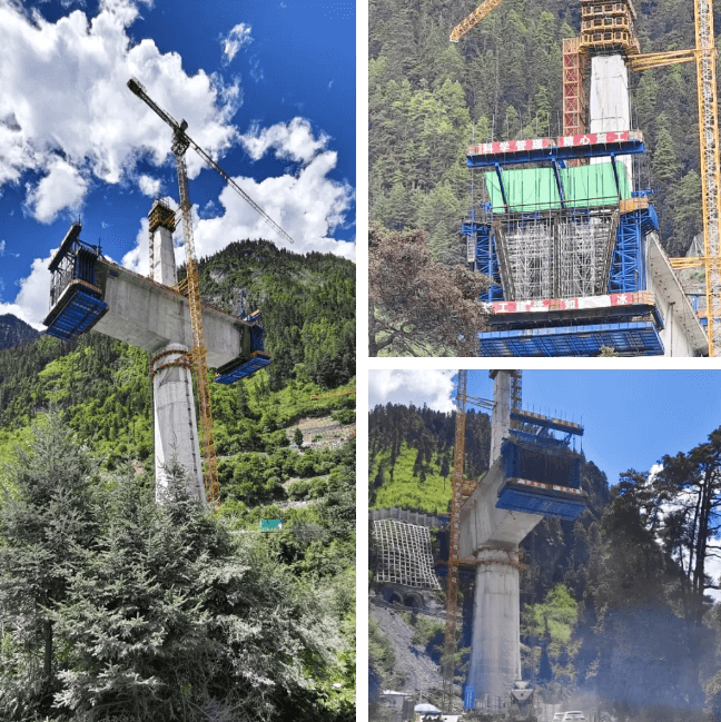 Алюминиевая опалубка GETO для моста