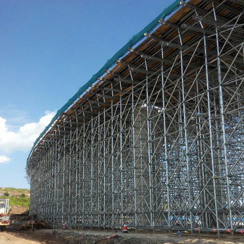 Применение систем крепления строительных лесов Ringlock